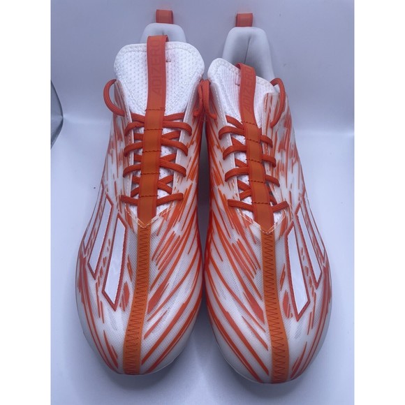 Adidas Adizero Football Cleats Orange White Creamsicle Mens Size 12.5 HO3639 main image 7